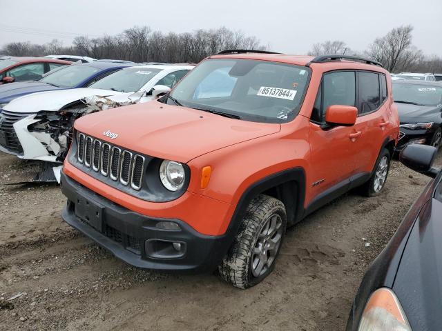  JEEP RENEGADE 2017 Оранжевый