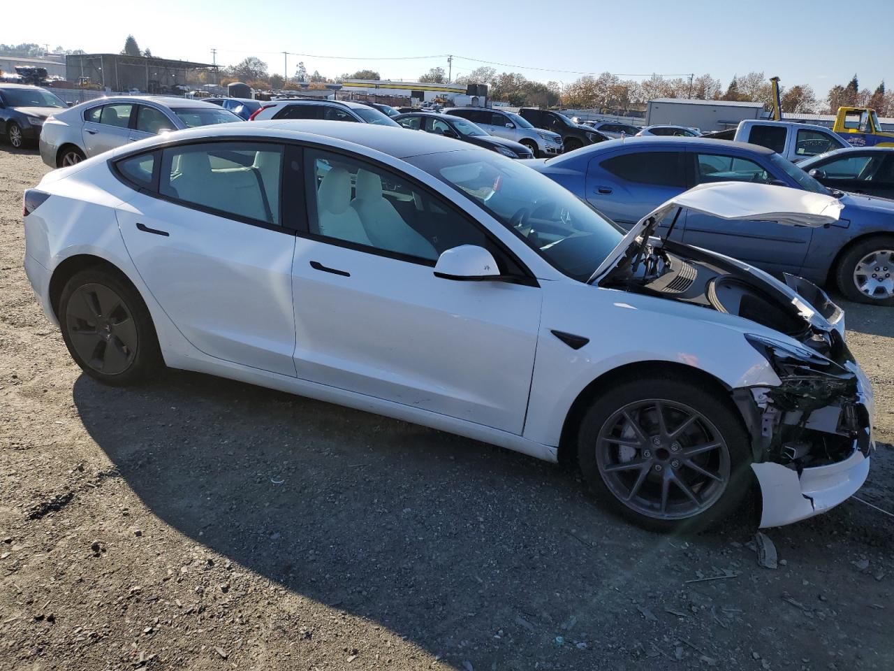 VIN 5YJ3E1EA5PF584350 2023 TESLA MODEL 3 no.4