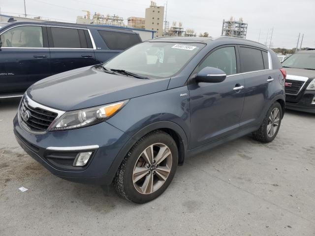  KIA SPORTAGE 2014 Синий