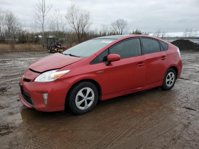  TOYOTA PRIUS 2013 Красный