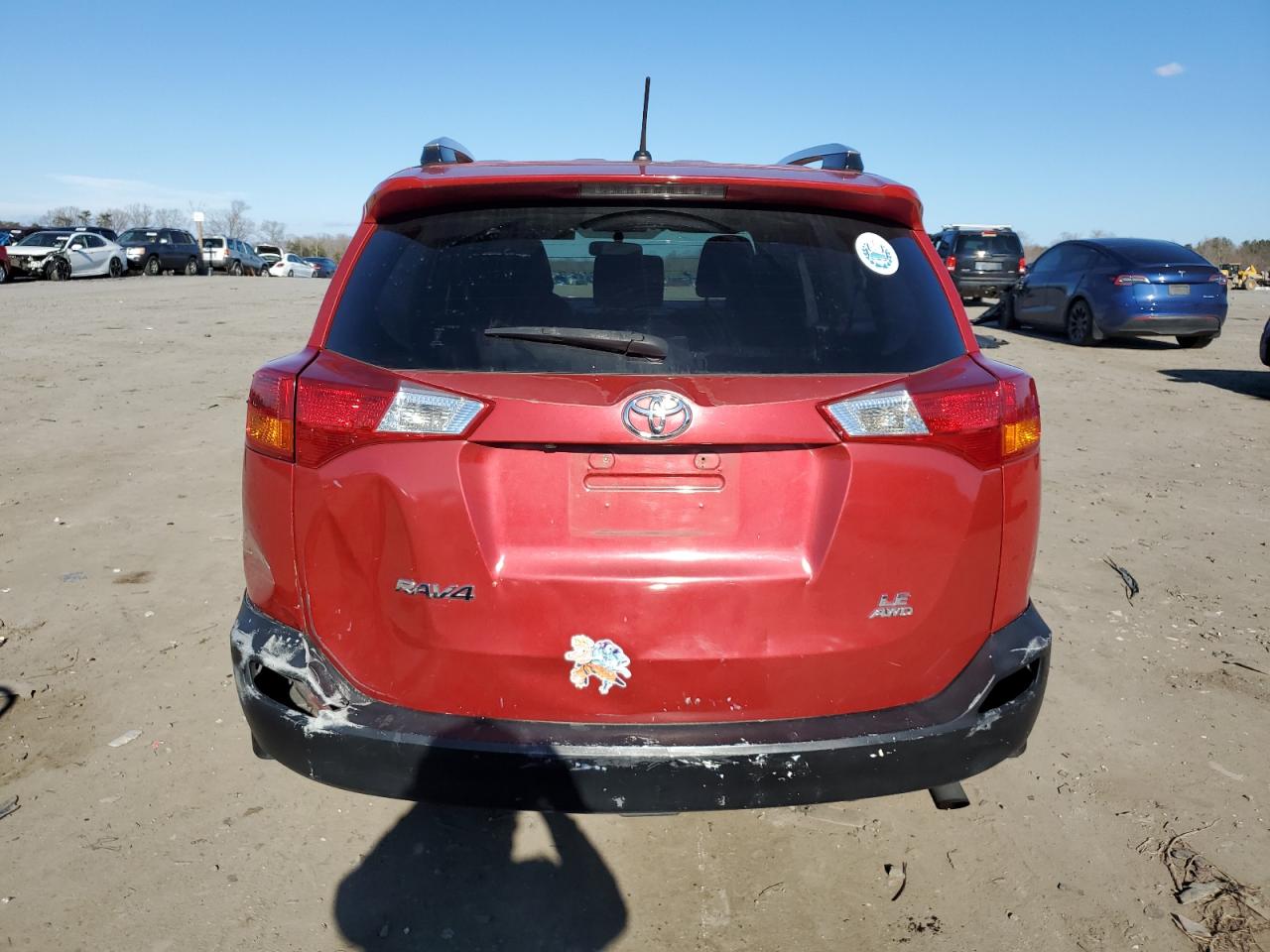 VIN JTMBFREV7ED070059 2014 TOYOTA RAV4 no.6