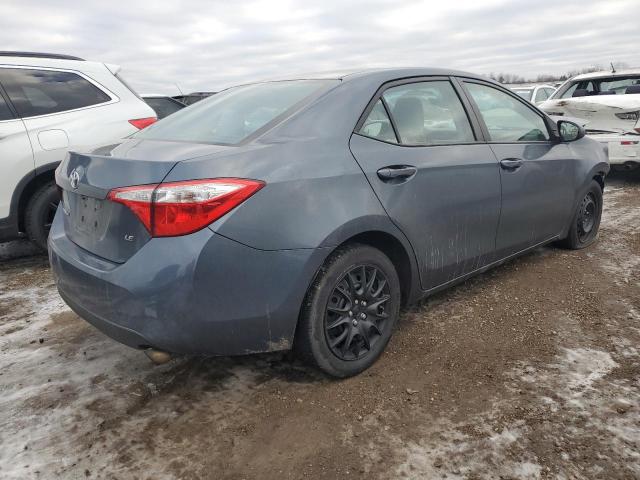 Sedans TOYOTA COROLLA 2016 Gray