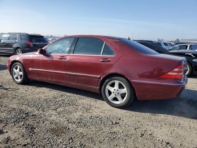 2001 MERCEDES-BENZ S 500  