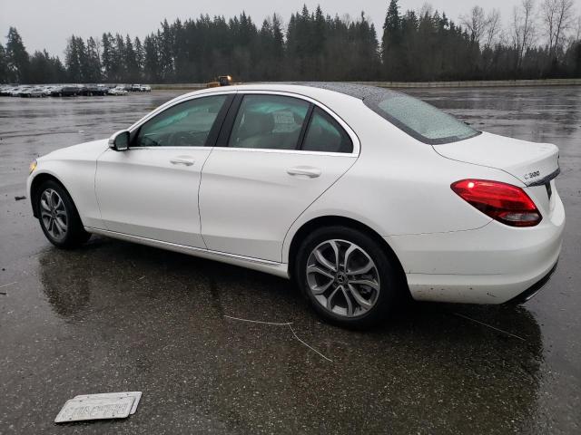  MERCEDES-BENZ C-CLASS 2017 Білий