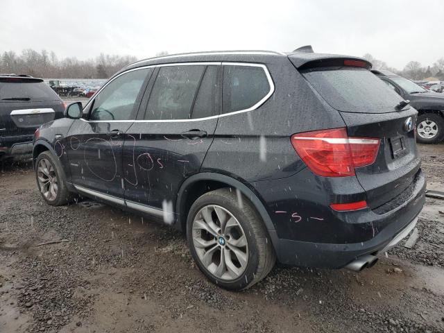  BMW X3 2017 Черный