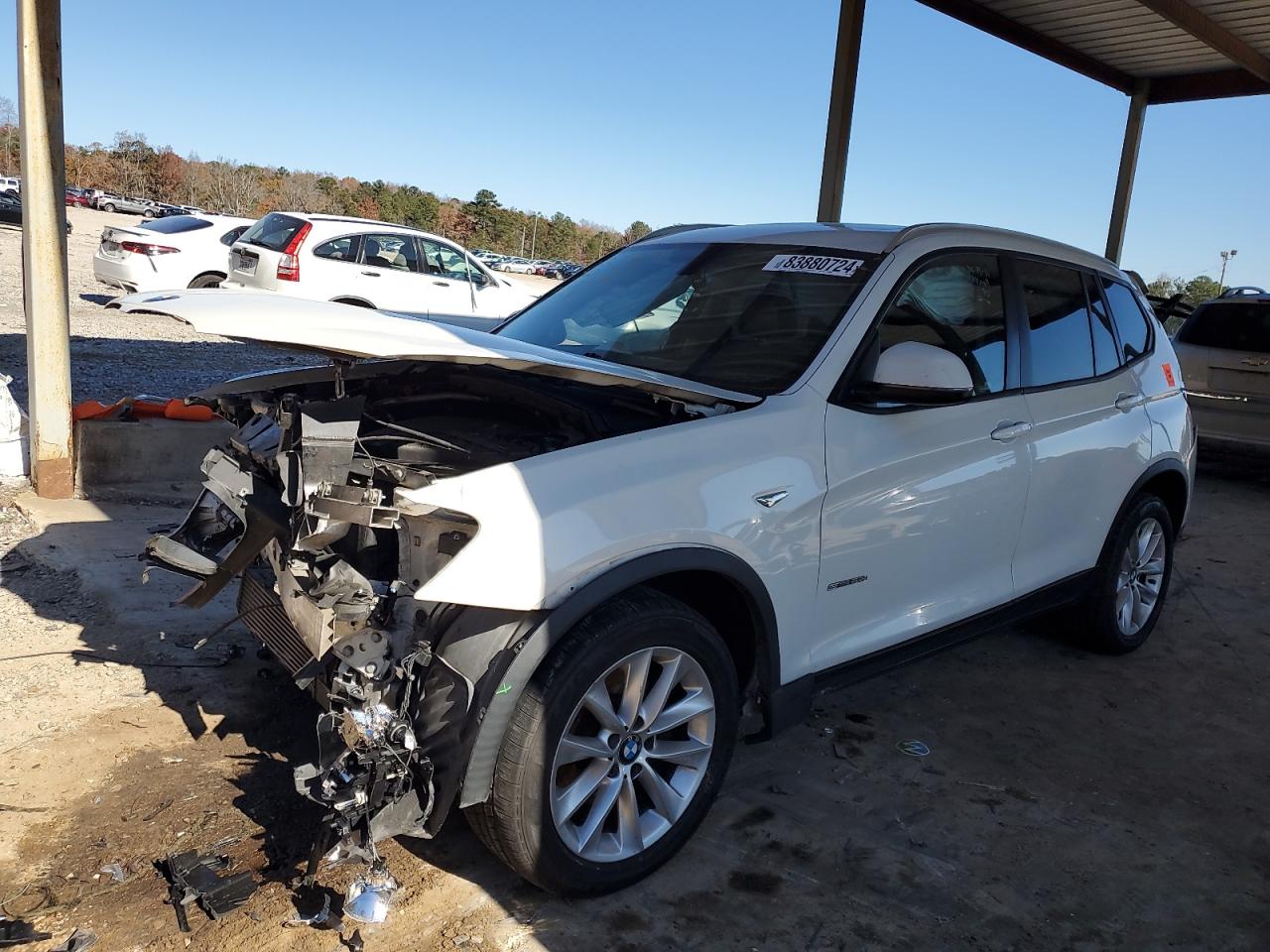 VIN 5UXWZ7C51H0T44026 2017 BMW X3 no.1