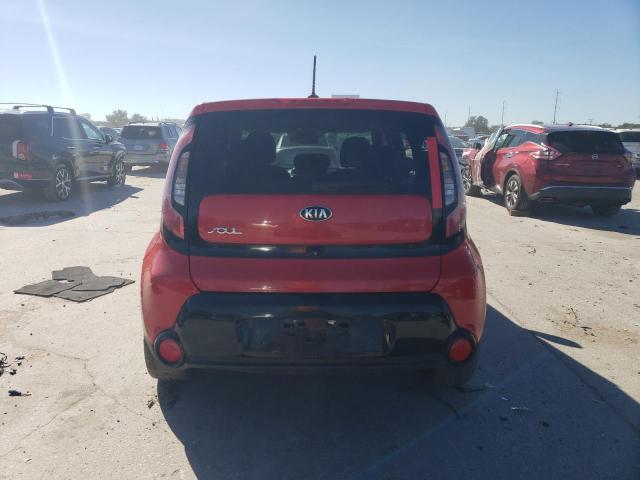  KIA SOUL 2016 Czerwony