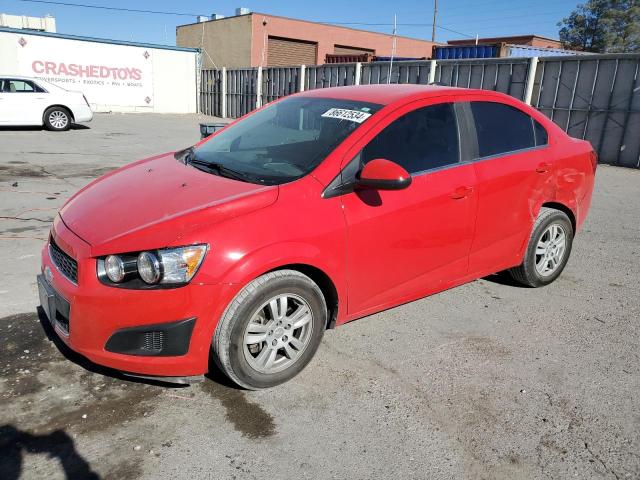  CHEVROLET SONIC 2015 Красный