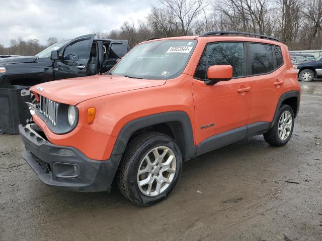  JEEP RENEGADE 2015 Оранжевий