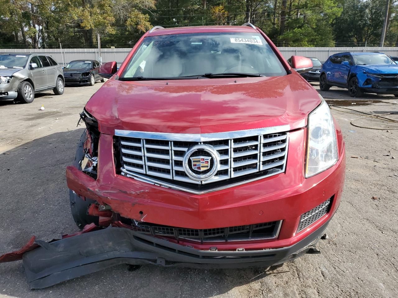 VIN 3GYFNBE37GS584081 2016 CADILLAC SRX no.5