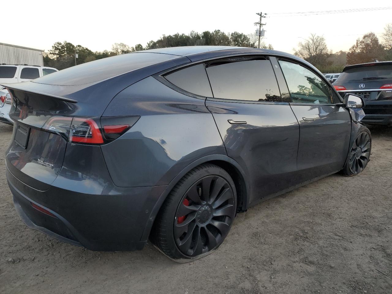 VIN 5YJYGDEF8LF051741 2020 TESLA MODEL Y no.3