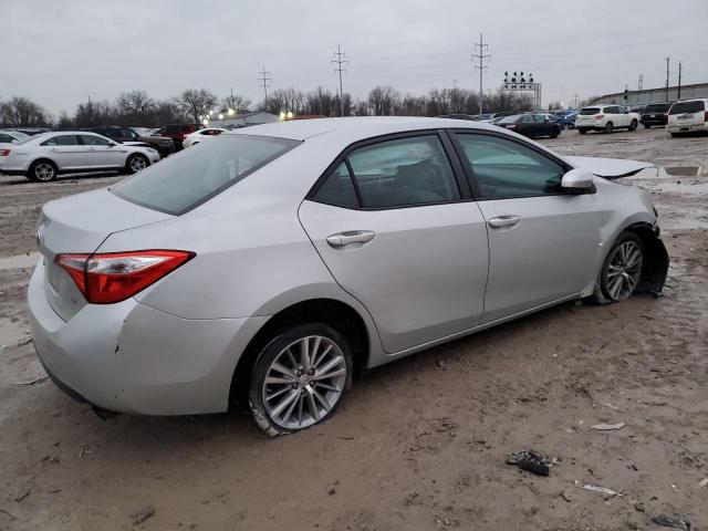  TOYOTA COROLLA 2014 Silver