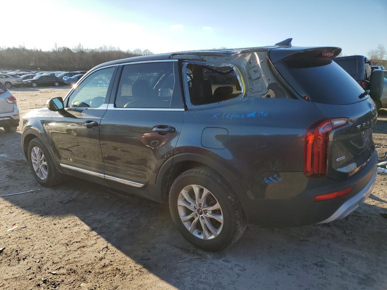 VIN 5XYP2DHC3MG104576 2021 KIA TELLURIDE no.2