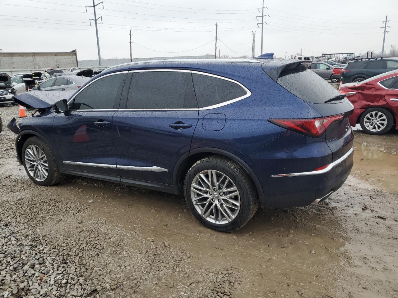 VIN 5J8YE1H86PL037830 2023 ACURA MDX no.2