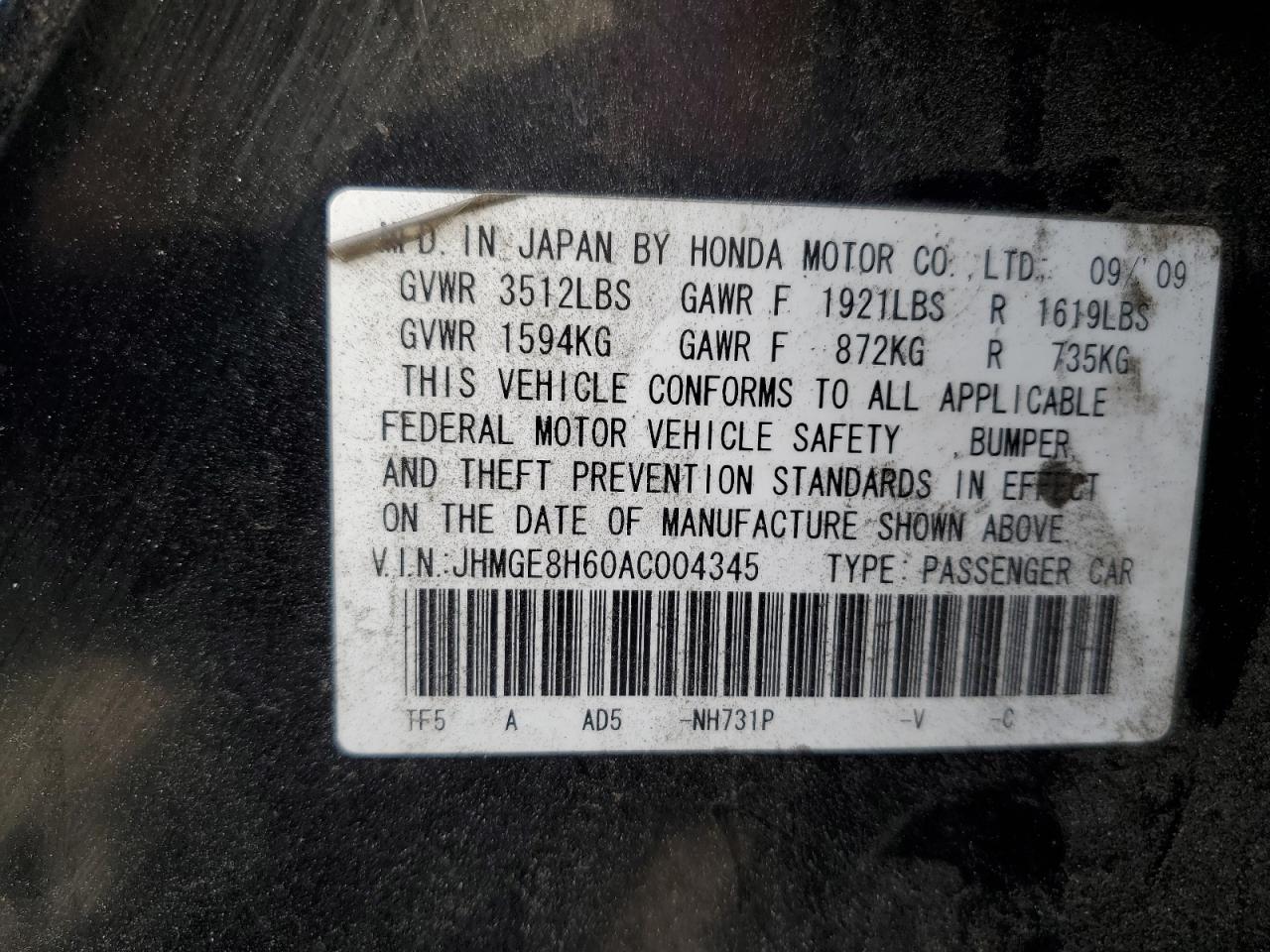 2010 Honda Fit - Image 12
