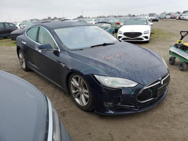  TESLA MODEL S 2015 Granatowy