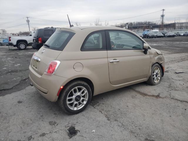  FIAT 500 2012 tan