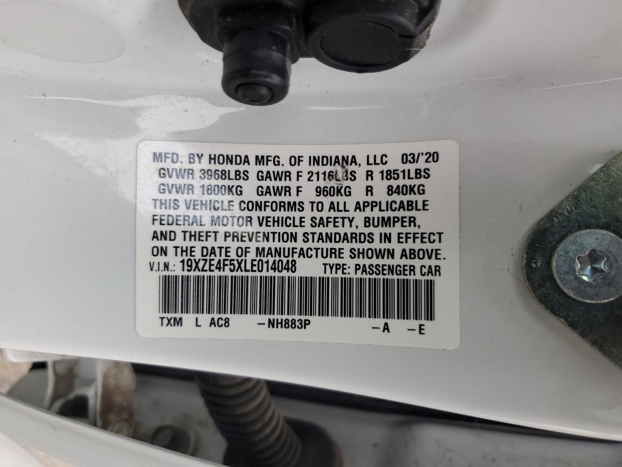 2020 Honda Insight - Image 12