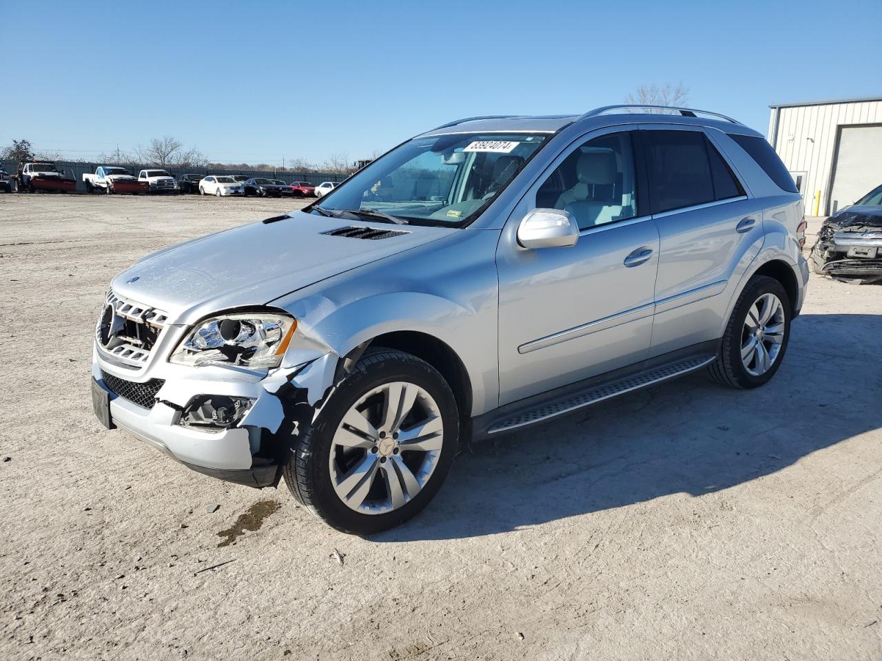 2010 Mercedes-Benz Ml 350 4Matic en Venta en Kansas City, KS - Front End