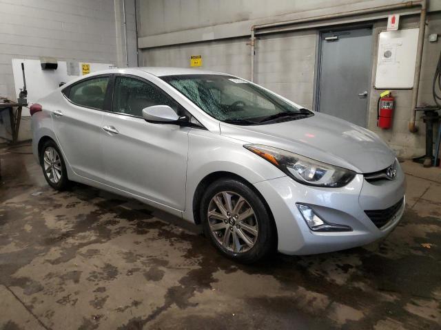  HYUNDAI ELANTRA 2014 Серебристый