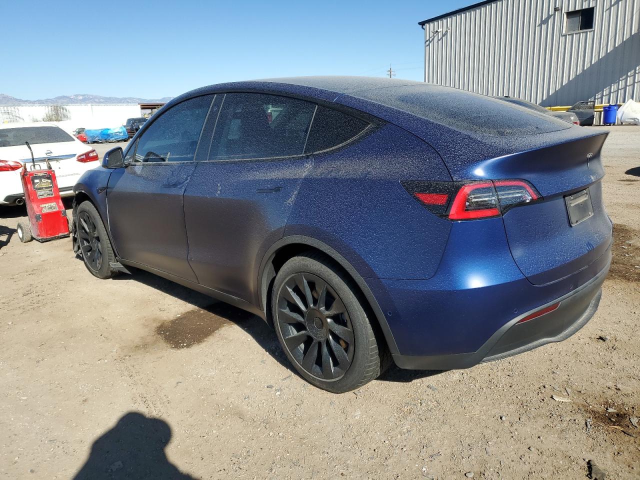 VIN 5YJYGDED1MF124206 2021 TESLA MODEL Y no.2