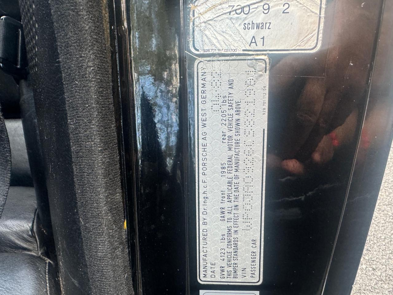 1982 Porsche 928 VIN: WP0JA0926CS821991 Lot: 84326914