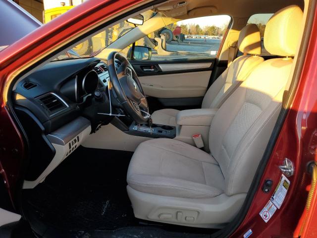  SUBARU OUTBACK 2017 Burgundy