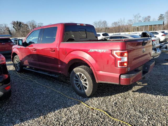  FORD F-150 2018 Burgundy