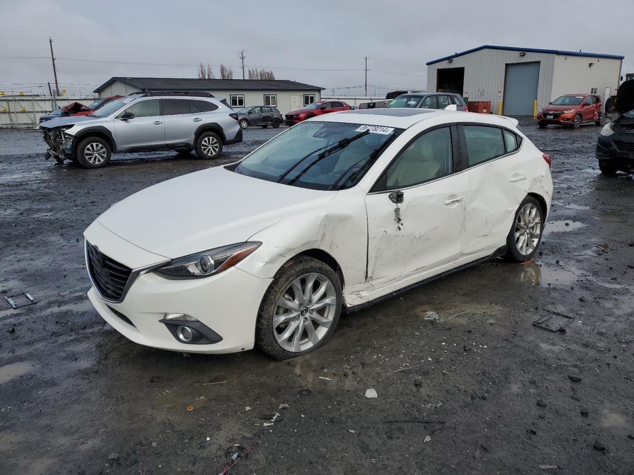 VIN JM1BM1M32F1247966 2015 MAZDA 3 no.1