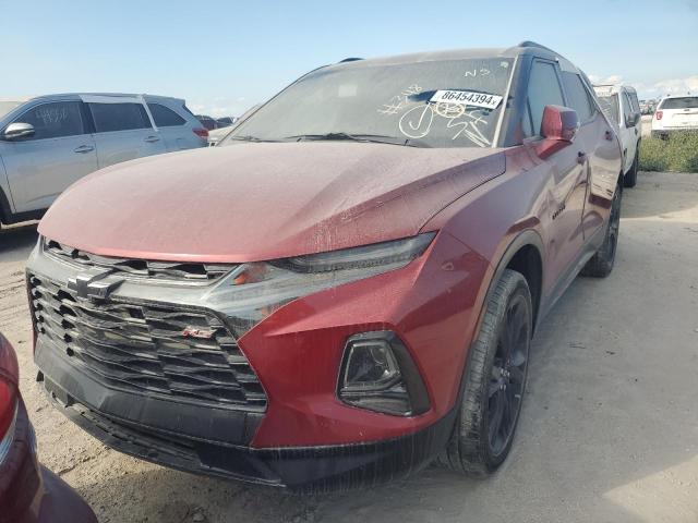  CHEVROLET BLAZER 2022 Czerwony