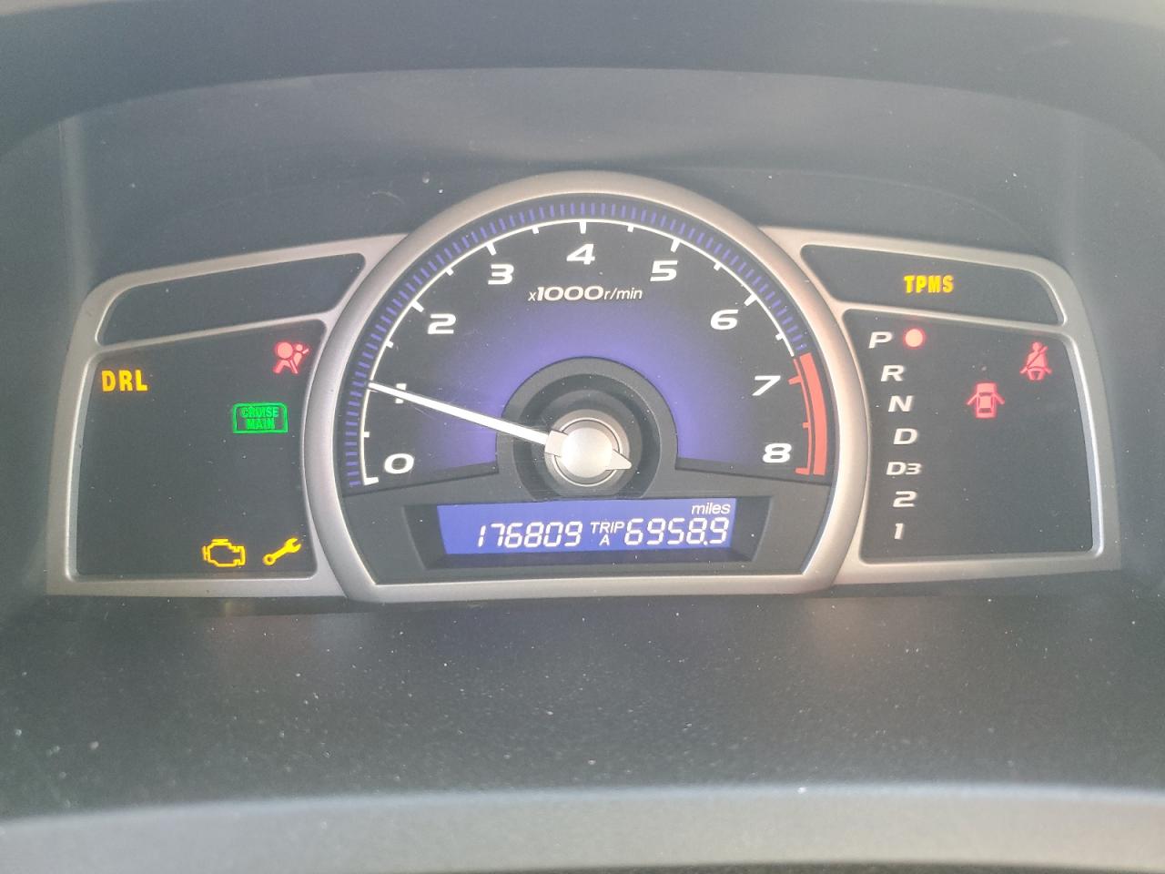 2009 Honda Civic Lx VIN: 1HGFA16529L025009 Lot: 85350584