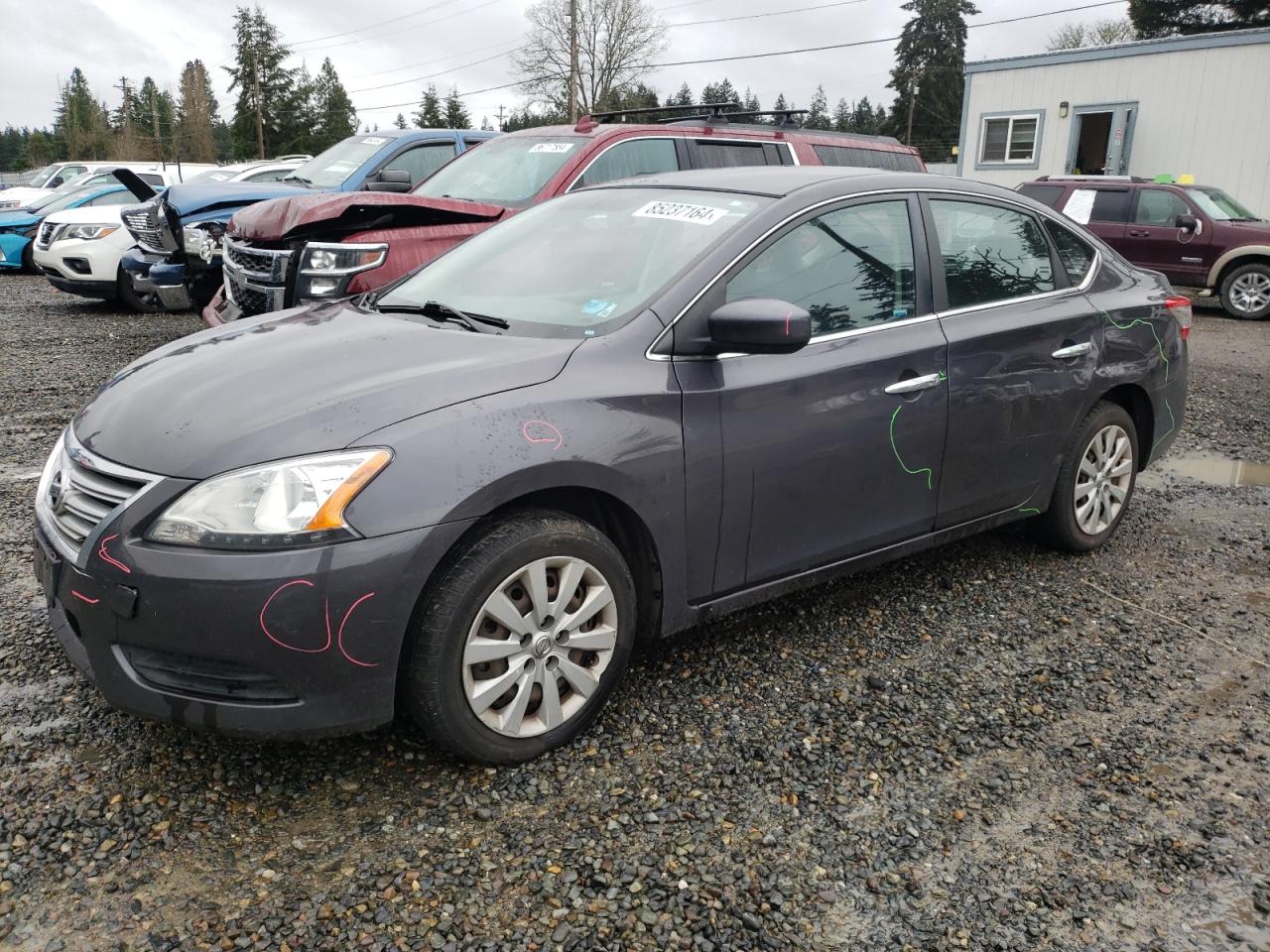 VIN 1N4AB7AP2EN854586 2014 NISSAN SENTRA no.1