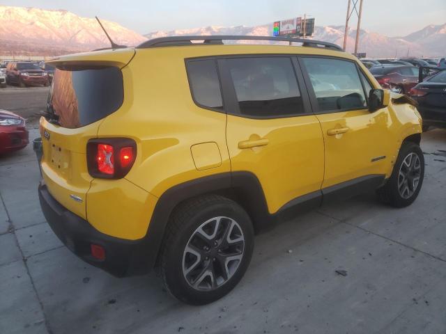  JEEP RENEGADE 2017 Yellow