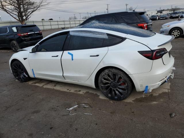  TESLA MODEL 3 2021 Белы