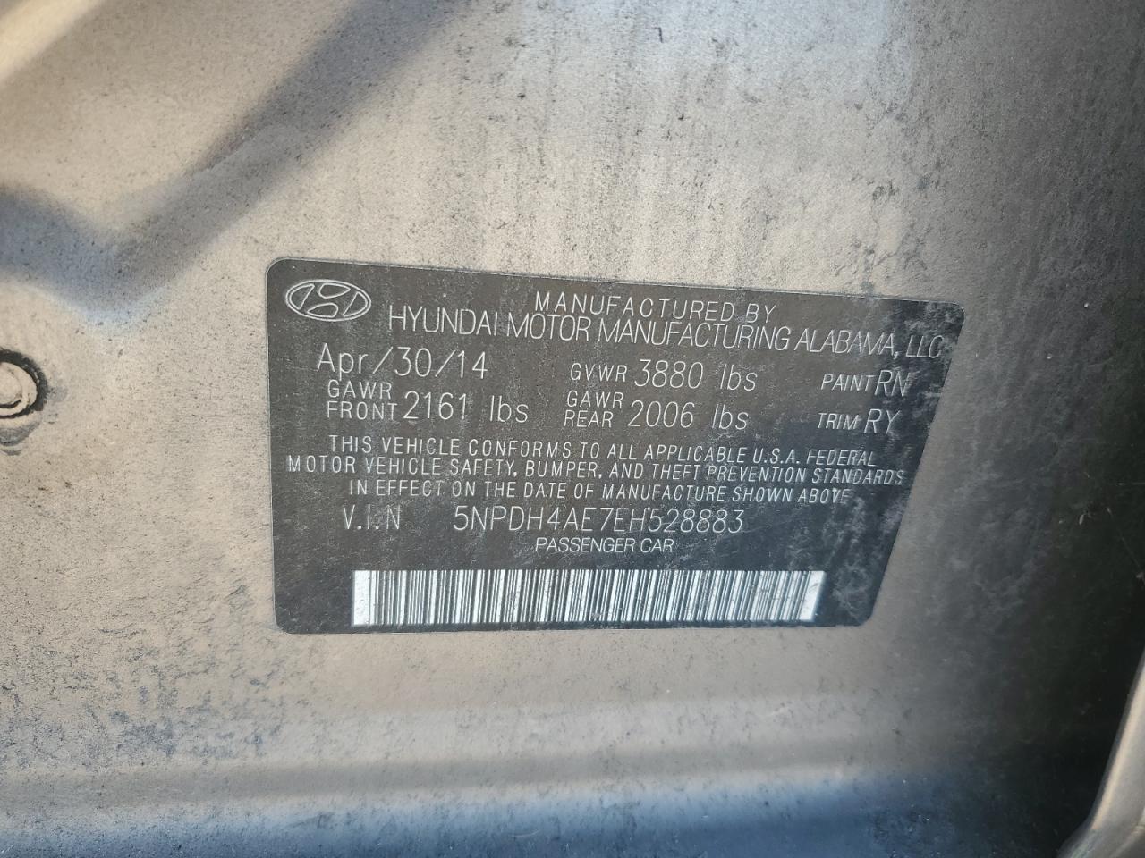2014 Hyundai Elantra - Image 12