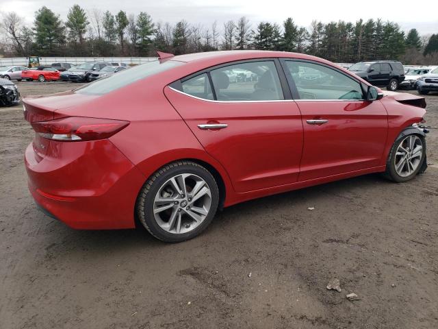  HYUNDAI ELANTRA 2017 Красный