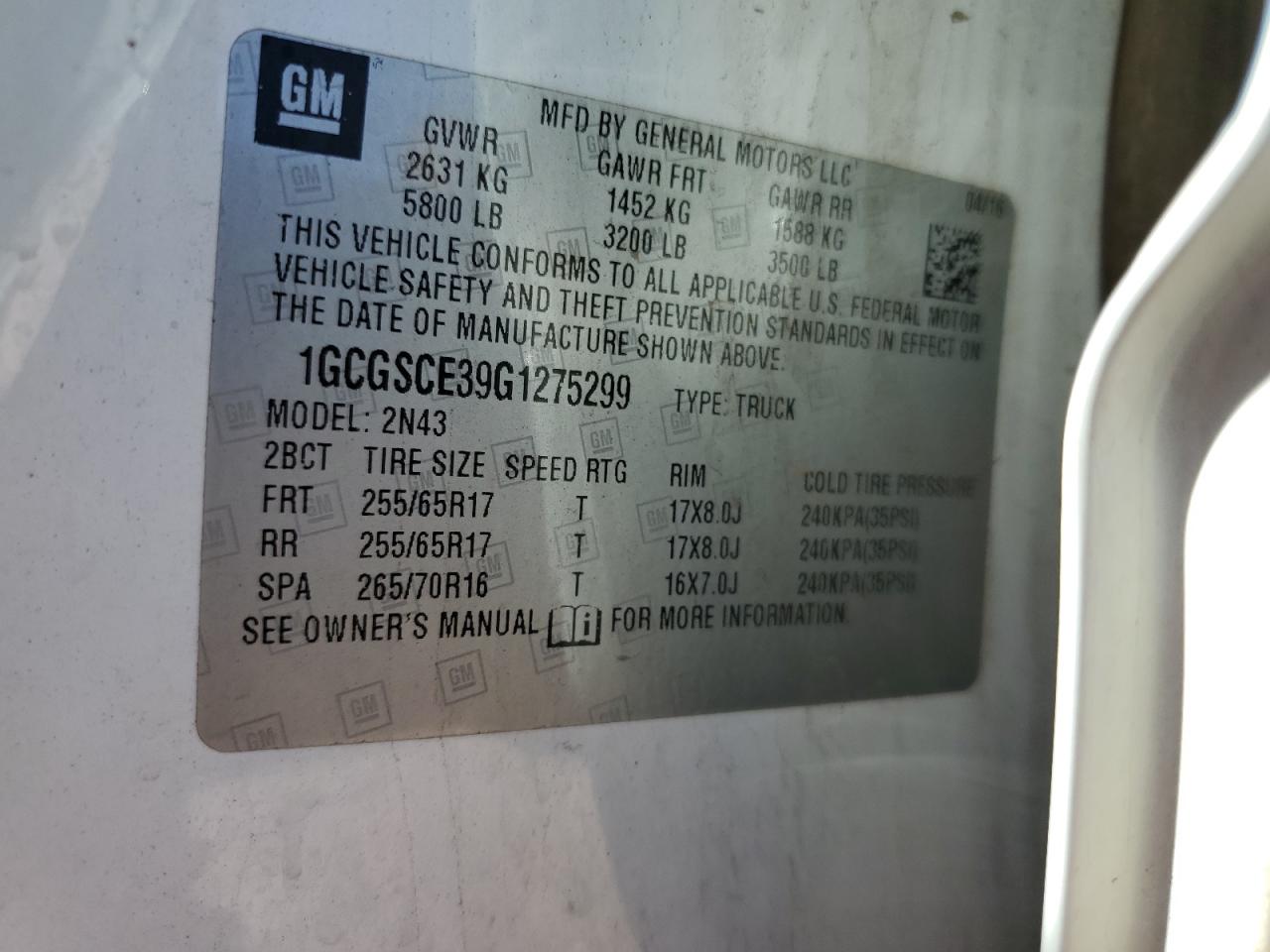 2016 Chevrolet Colorado - Image 14