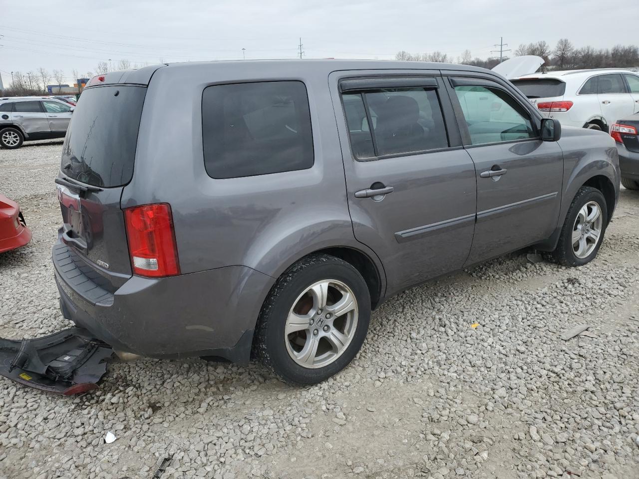 VIN 5FNYF4H66EB009859 2014 HONDA PILOT no.3