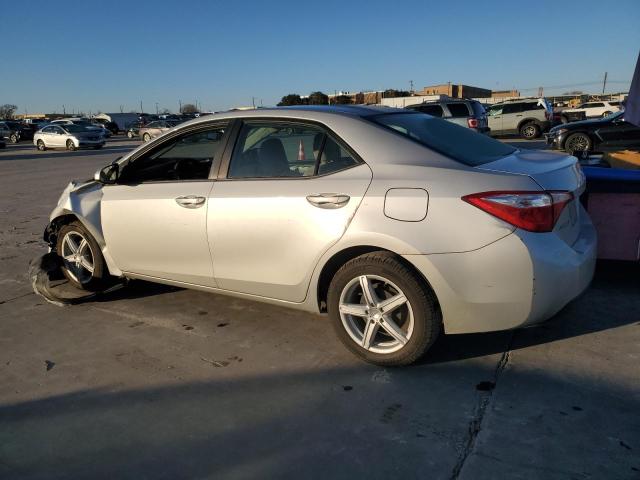  TOYOTA COROLLA 2016 Silver