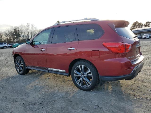  NISSAN PATHFINDER 2017 Czerwony