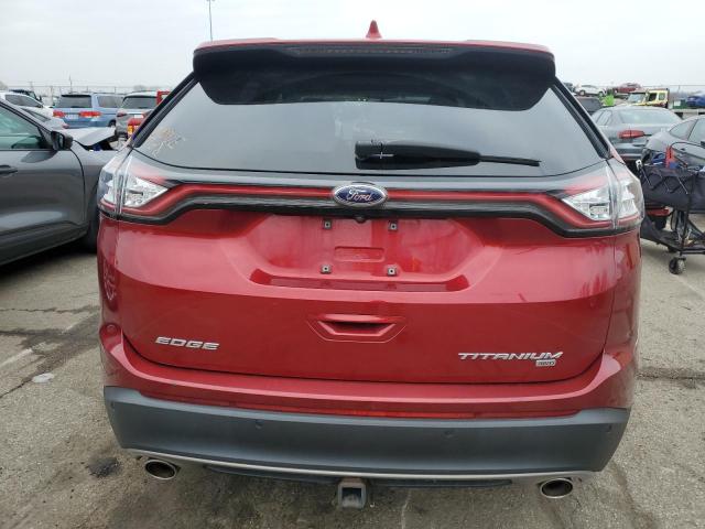  FORD EDGE 2017 Бордовый