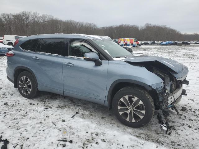  TOYOTA HIGHLANDER 2022 Blue