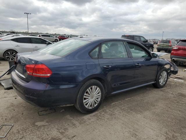  VOLKSWAGEN PASSAT 2015 Blue