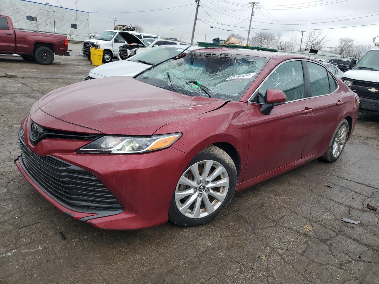 VIN 4T1B11HKXJU521721 2018 TOYOTA CAMRY no.1