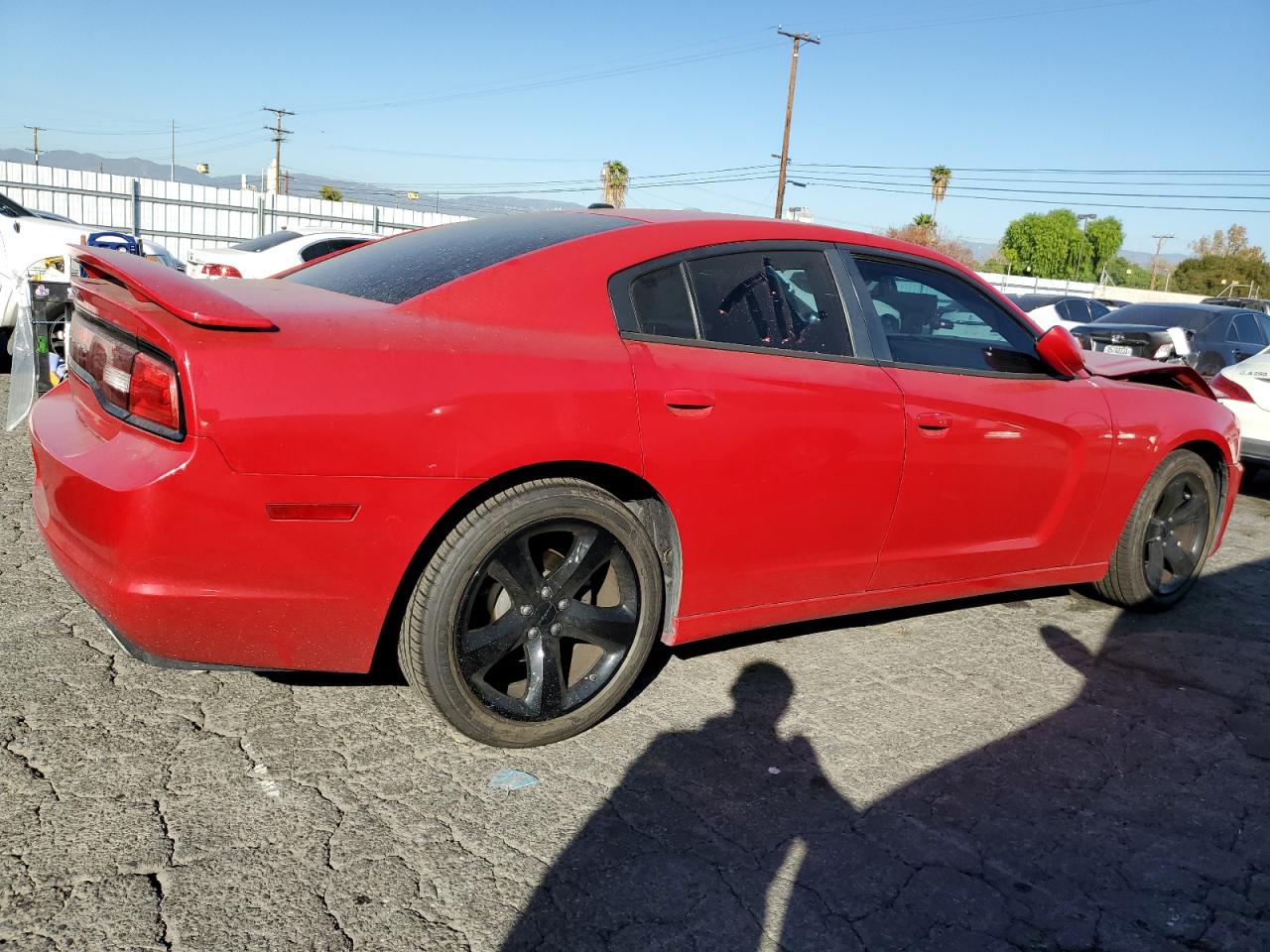 VIN 2C3CDXHG7EH165563 2014 DODGE CHARGER no.3