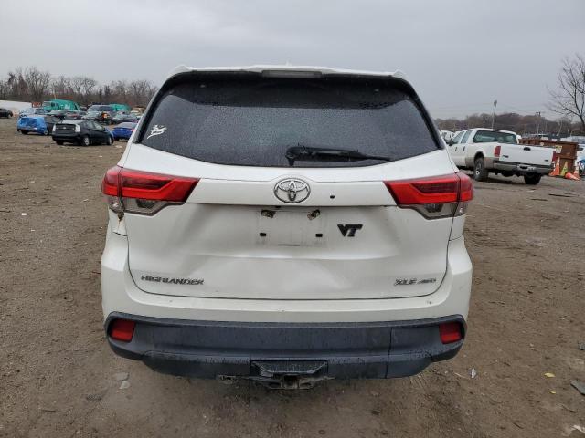  TOYOTA HIGHLANDER 2018 Белый