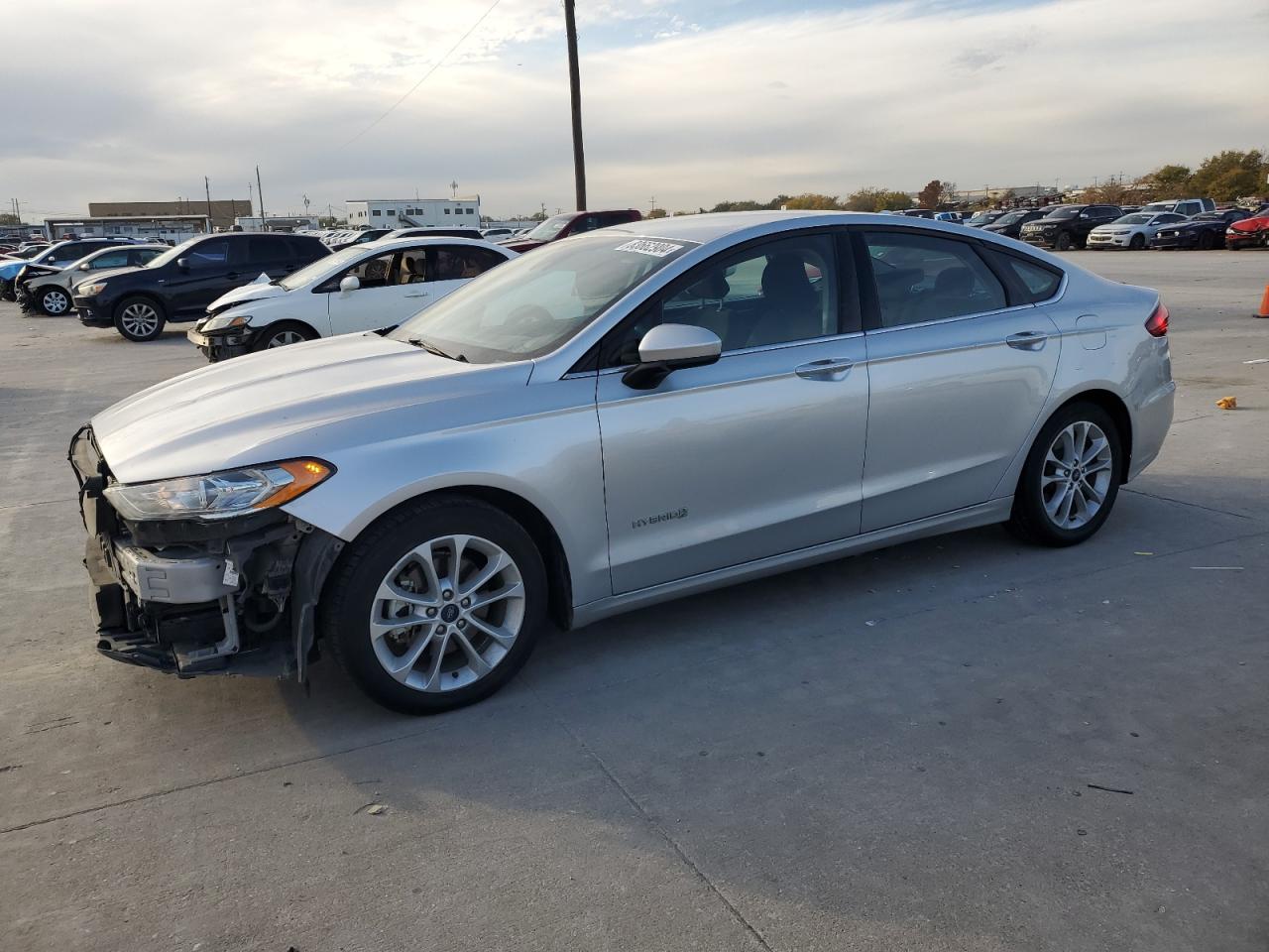 VIN 3FA6P0LU6KR206730 2019 FORD FUSION no.1