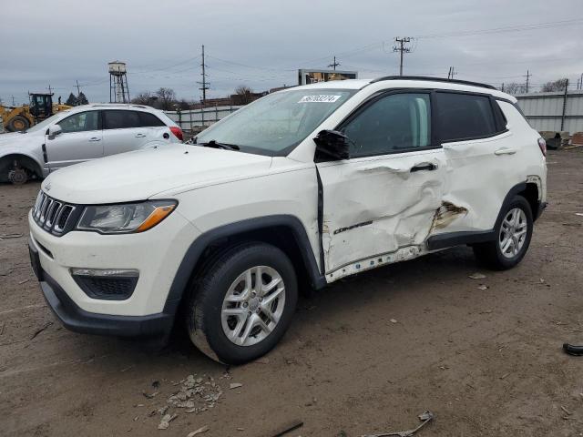  JEEP COMPASS 2018 Белы