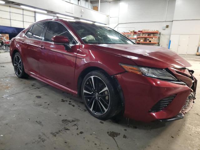  TOYOTA CAMRY 2018 Burgundy