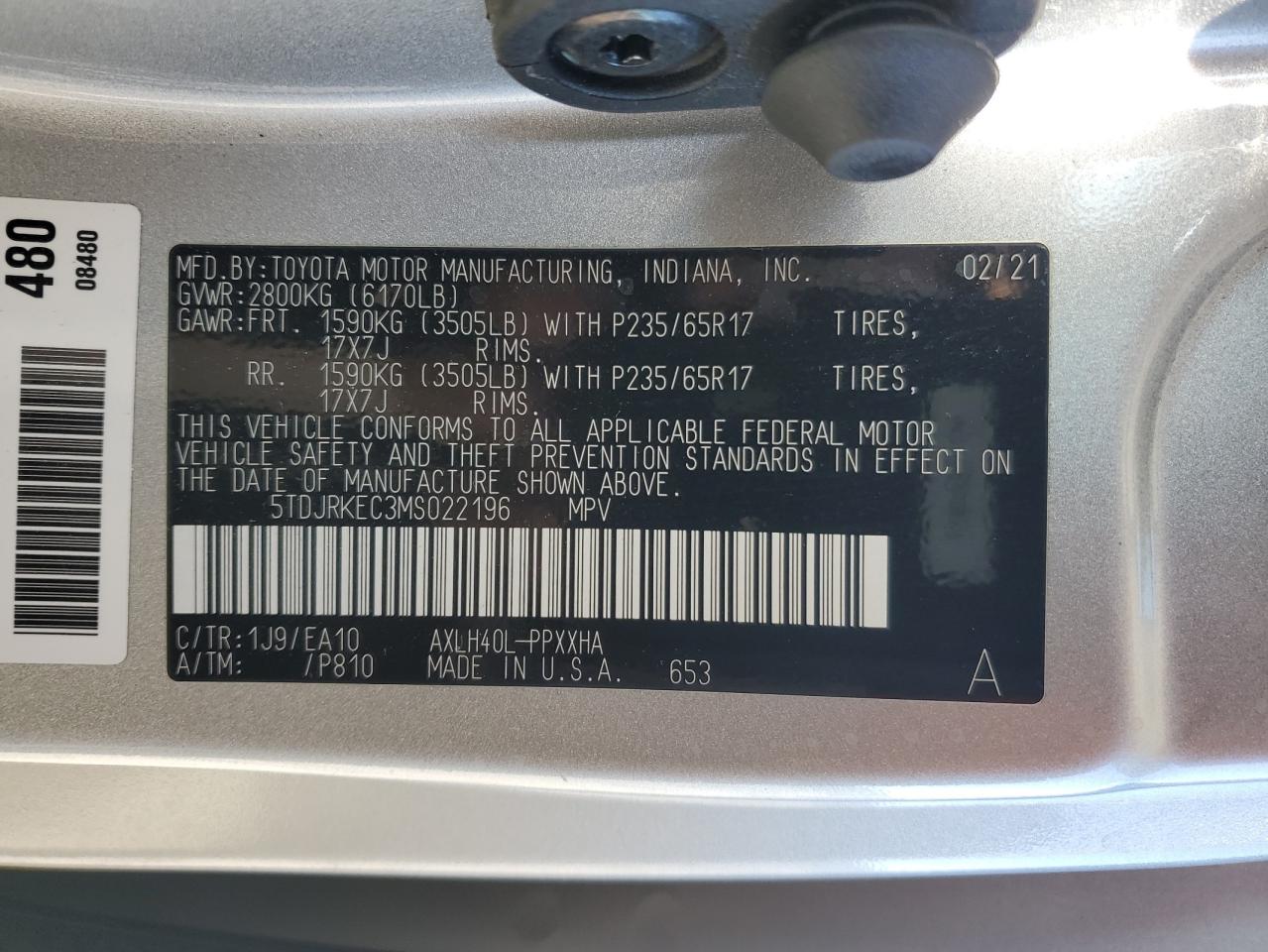 2021 Toyota Sienna - Image 15